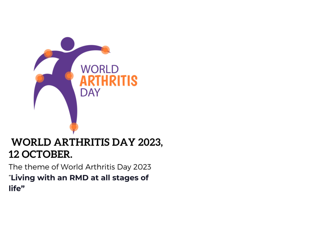  world arthritis day with RMDs<img fetchpriority=